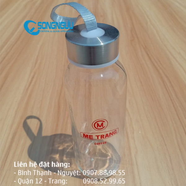 CHAI THỦY TINH NẮP NHÔM XANH