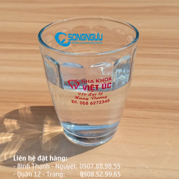 LY THỦY TINH BẦU SỌC TRUNG