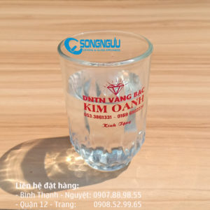 LY THỦY TINH ĐÁY KIM CƯƠNG