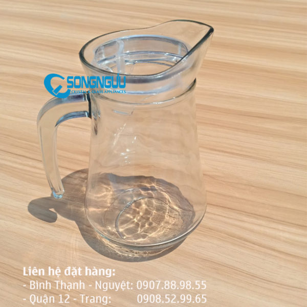 BÌNH EO THỦY TINH 1L