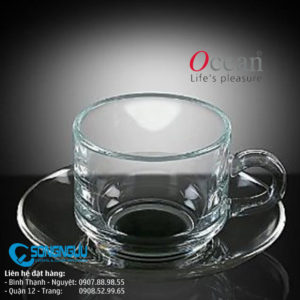 TÁCH TRÀ THỦY TINH SAUCER 200ml