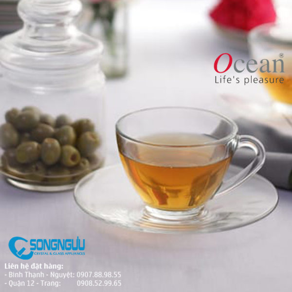 TÁCH TRÀ THỦY TINH COSMO SAUCER 230ml