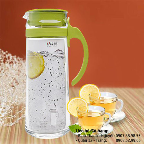 BÌNH PATIO PITCHER XANH LÁ 1.3L
