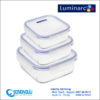 BỘ 3 HỘP THỦY TINH LUMINARC