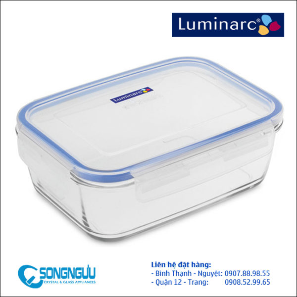 HỘP LUMINARC CHỮ NHẬT 1.22L