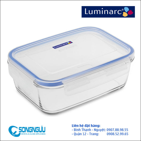 HỘP LUMINARC CHỮ NHẬT 820ml