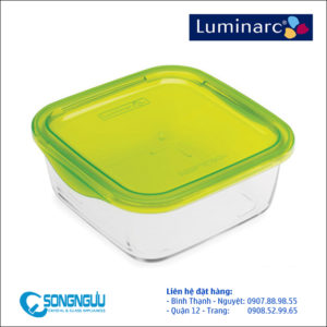 HỘP THỦY TINH LUMINARC VUÔNG 1.17L