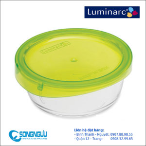 HỘP THỦY TINH LUMINARC TRÒN 630ml