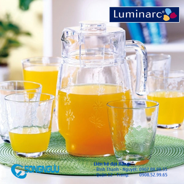 BỘ BÌNH LUMINARC TIVOLI EMNOSSME 1.6L