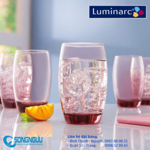 LY LUMINARC SALTO PINK 350ML