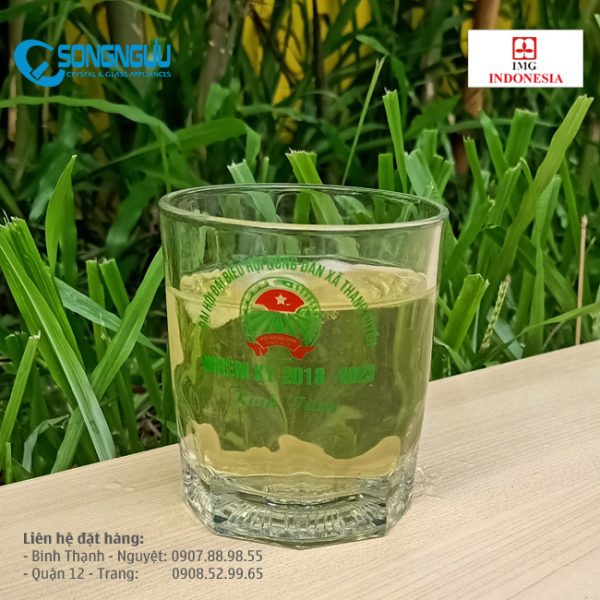 Ly trà đá đáy khía Indonesia 250ml