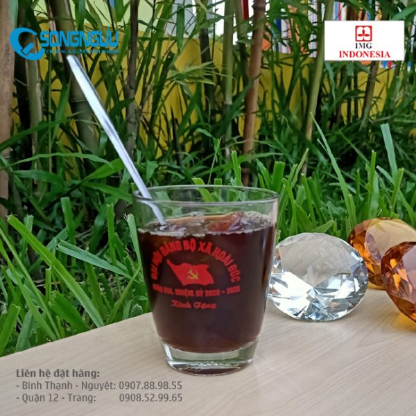 Ly thủy tinh bầu lùn cao cấp 250ml