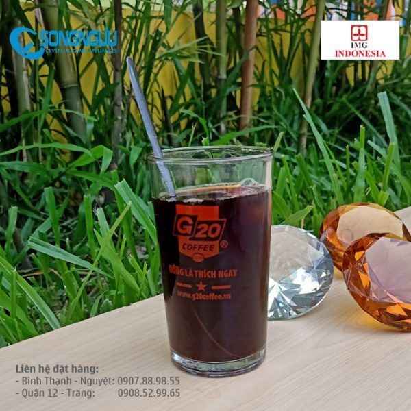 Ly thủy tinh ống trung Indonesia